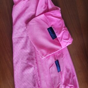 Baggu Pink Mesh Standard Bag